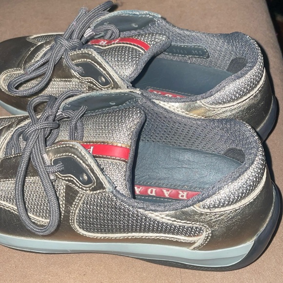 Prada gold sneakers - Picture 15 of 17